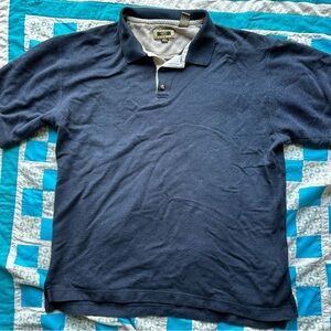 Joseph Abboud Dark Blue Polo Shirt